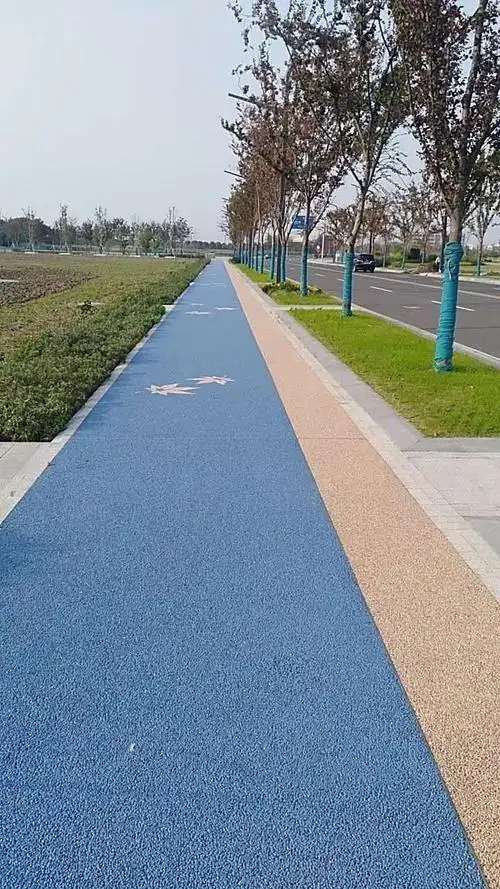 74_彩色沥青,透水混凝土材料厂家_河北恩凯景观工程有限公司