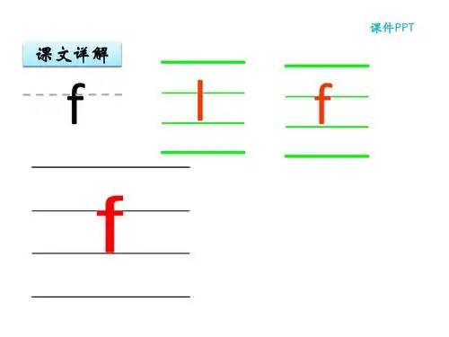 新人教版小学一年级语文上册汉语拼音《b p m f》课件ppt
