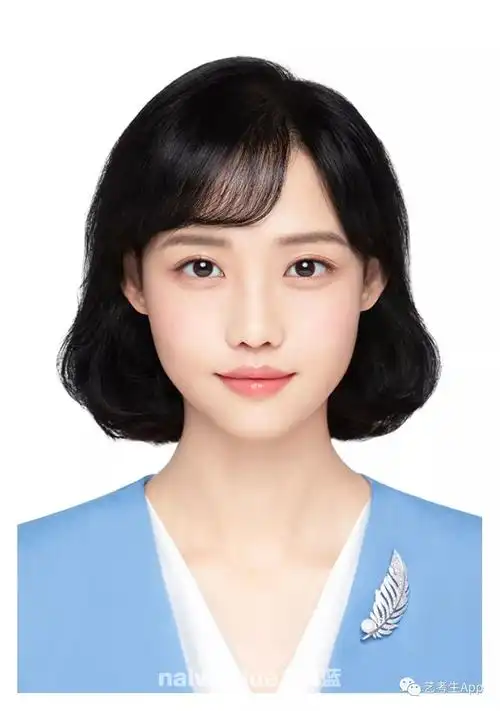 一张好看的艺考证件照,是怎么诞生的?_发型