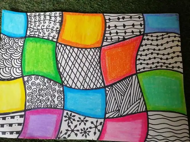 《乖乖幼儿园》有趣的线条