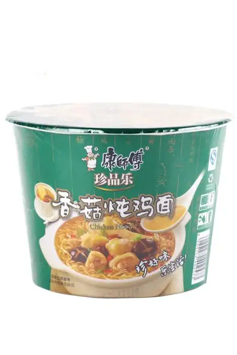康师傅香菇炖鸡面103g鸡肉浓汤香菇泡面方便面特产休闲零食品