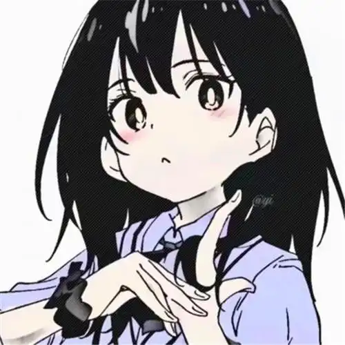 日系ins女头动漫