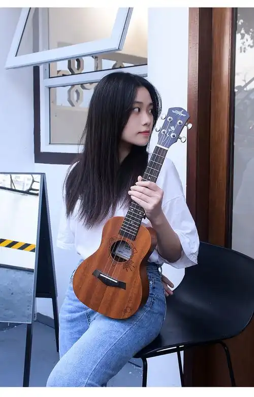 尤克里里初学者学生女生男23in26in乌克丽丽儿童入门小吉他23in海街