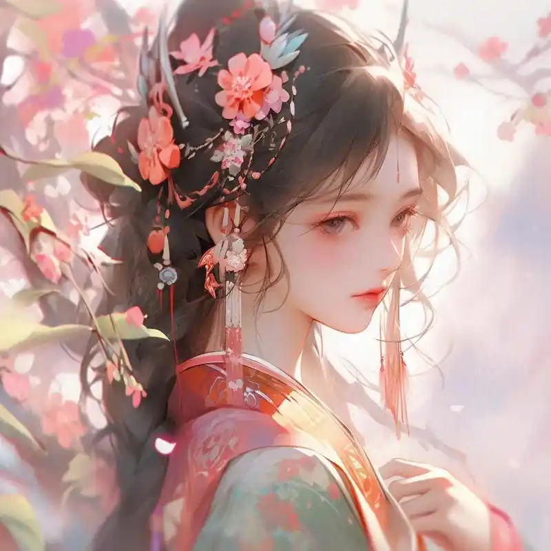 优质头像 #动漫女头 #古风头像 # - 抖音