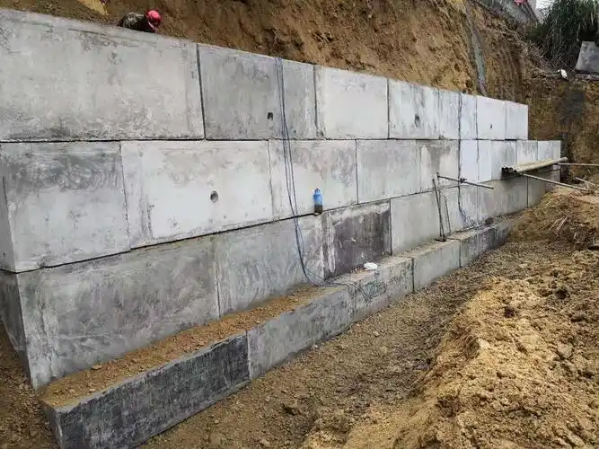 将乐公路分局组织实施预制装配式混凝土箱型重力式挡土墙项目示范性