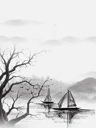 山水风景画素材下载山水风景画素材下载35882109山水风景和河流瀑布