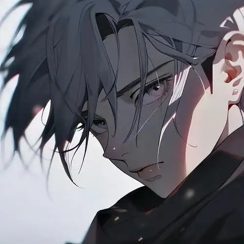 满眼遗憾的男生头像.成熟点 没必要把负面情绪让所有人知道.# - 抖音