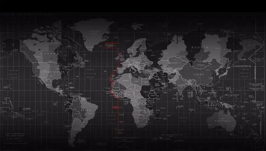 求桌面壁纸 thinkpad默认那张 黑色的世界地图,最好是1080p和2k的一