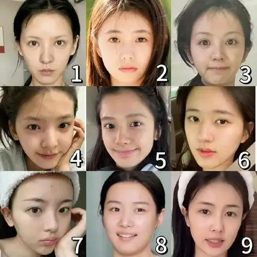 女明星怼脸素颜照!如果可以选择你希望长成谁的样子?