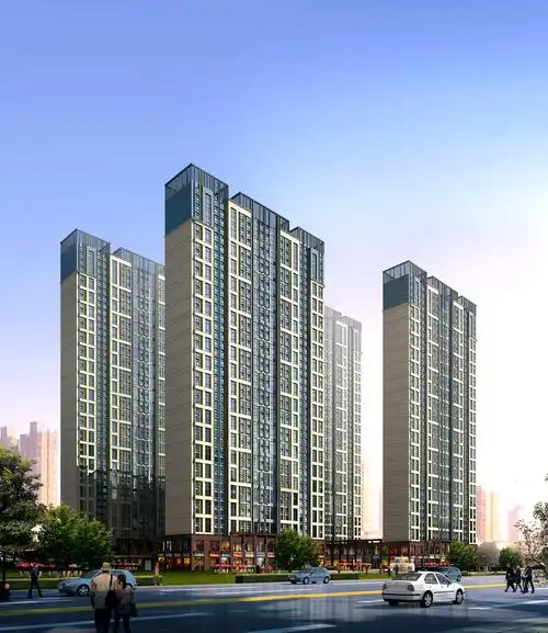 【作品案列】3d66专业室外 丨建筑外立面效果图