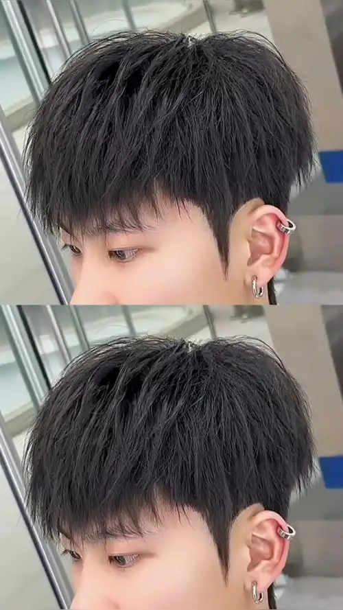 摩根自然碎盖,打理简单.