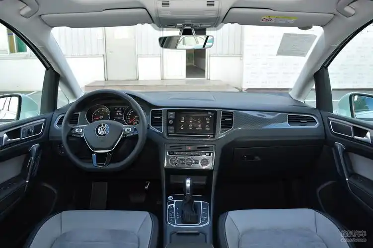 【 大众高尔夫嘉旅高清图片】_黑色/灰色_内饰_搜狐汽车网