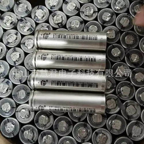 18650锂电池福斯特2400mah 汽车底盘拆机3c动力电池现货批发