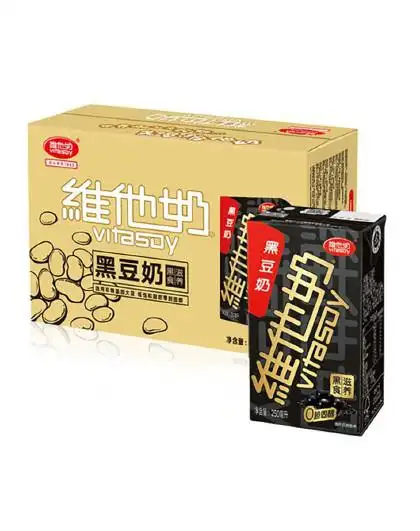 vitasoy维他奶黑豆奶 250ml*16盒 整箱