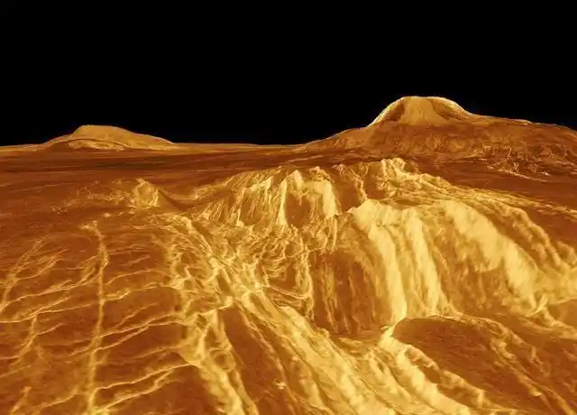 金星内部遍布10万座火山,岩浆散布满地,令人望而生畏