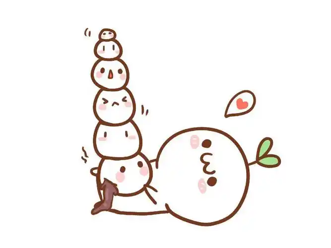 元宵节可爱的汤圆电脑桌面壁纸下载