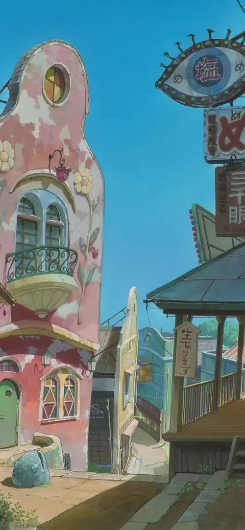 壁纸时间 丨宫崎骏动漫插画