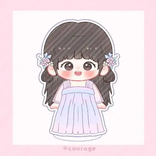 客单展示小兰花虞书欣立牌约稿