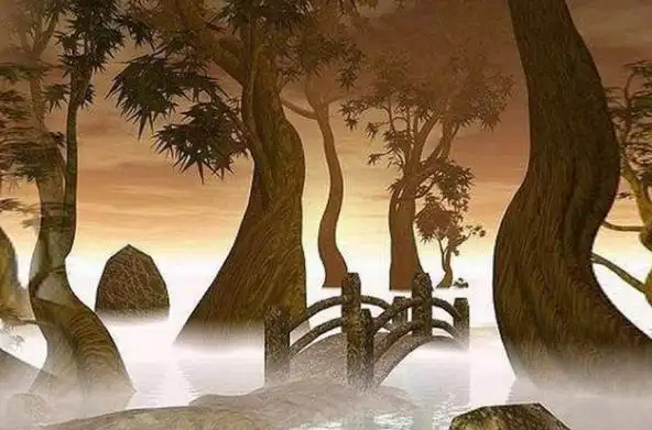 忘川河水呈血黄色,里面尽是不得投胎的孤魂野鬼,虫蛇满布,腥风扑面.