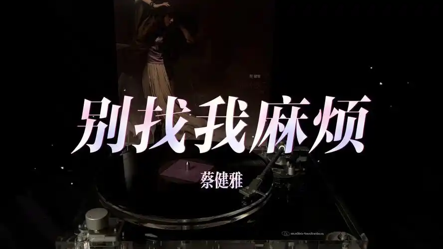 蔡健雅黑胶试听《别找我麻烦》|专辑《说到爱》|4k/hi-res