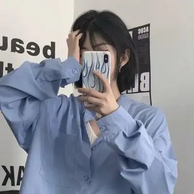 长发美女优雅微信头像图片