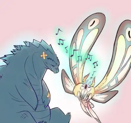 魔斯拉和哥斯拉有什么关系原来它们是官方cp