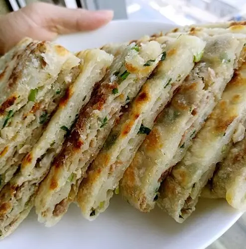 coco爱冰靖做的家常肉饼