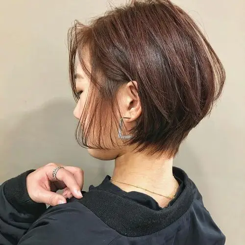 想要免打理的短发2020就这么剪简单优雅日系短发很流行