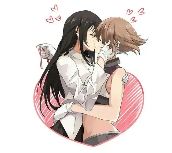 求动漫百合图片,要求不要太黄就好