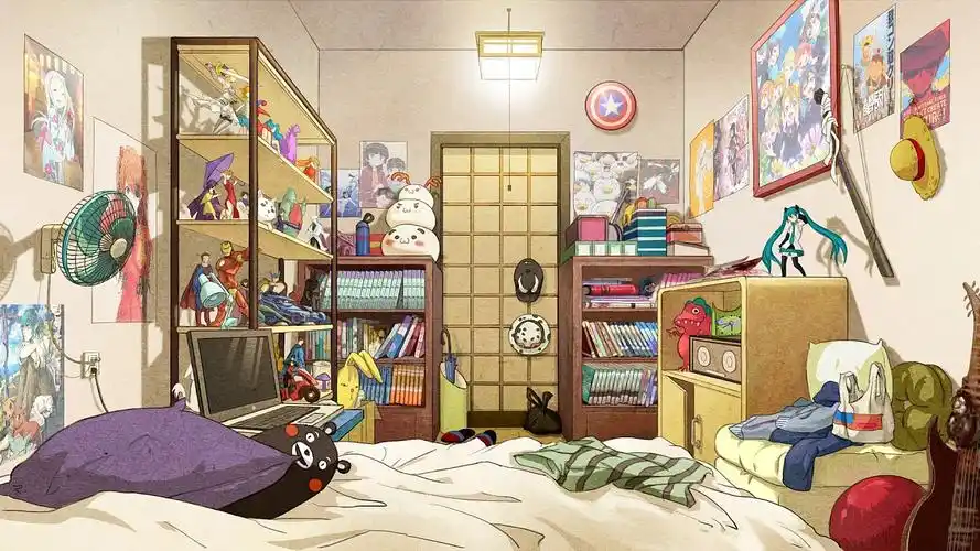 偶尔聊几下新番可能还没问题,但要是知道你房间里挂满了动漫海报等身