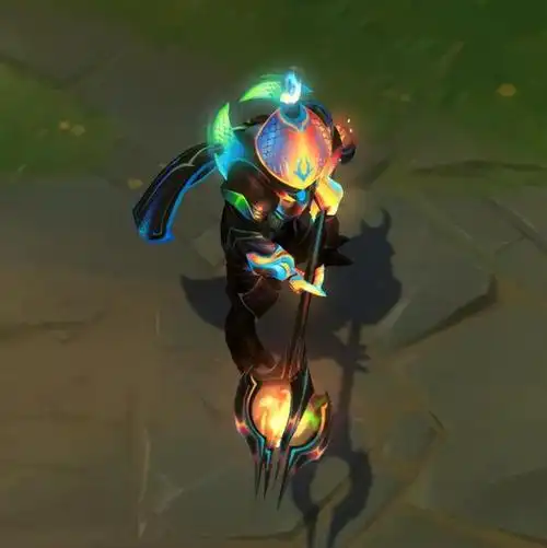 「lol皮肤」至高天贾克斯皮肤鉴赏,模型,动作,特效,炫彩