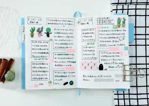 【原创手帐】#第5本##土豆日记#手帐手作排版照片素材整理*