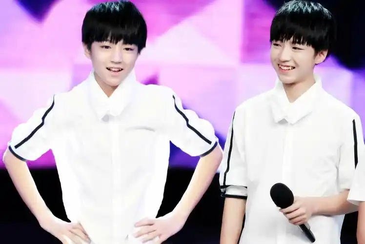 王俊凯2014年湖南长沙tfboys快乐大本营,来源见logo