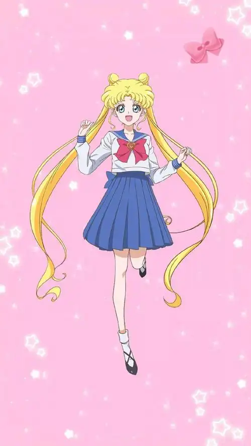 软粉美少女战士壁纸|少女心