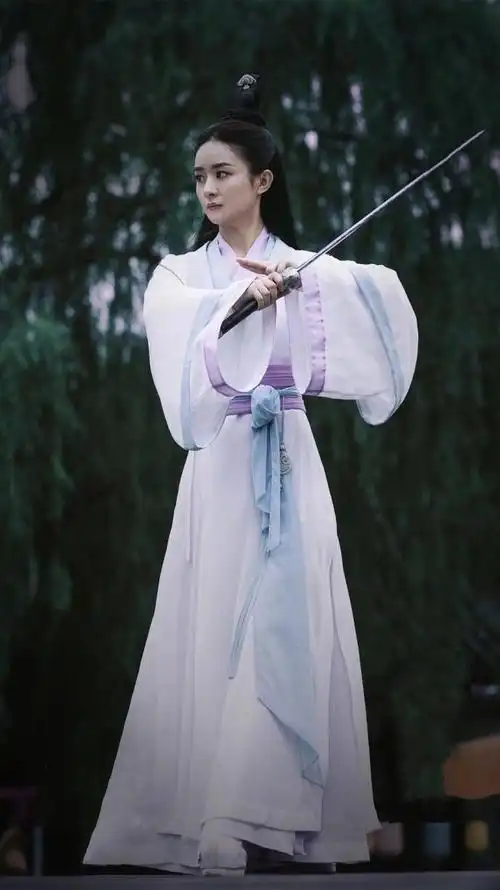 明星赵丽颖古装照片清纯可爱温柔体贴气质高雅美丽动人