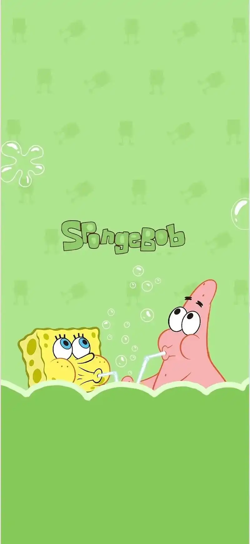 海绵宝宝 #海绵宝宝和派大星 #可爱卡通 #送你一张壁纸  - 抖音