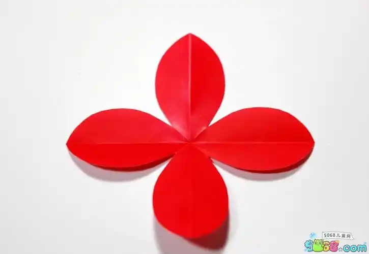 教小朋友怎么剪四瓣花-剪纸花图案大全