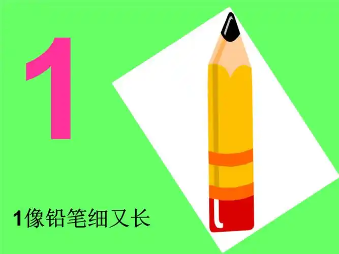 手指操数字歌ppt