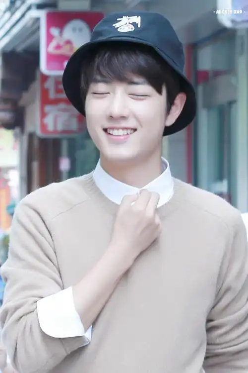 帅气又可爱到犯规的也许酷酷的也许,小表情好可爱!