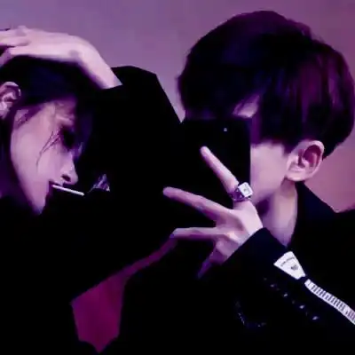 超a禁欲系情侣头像35组 高冷好看的超a禁欲系情头真人图片_情侣头像