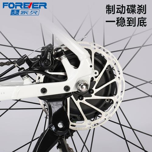 永久牌锂电池助力电动自行车男女式双碟刹铝合金变速新国标电瓶车