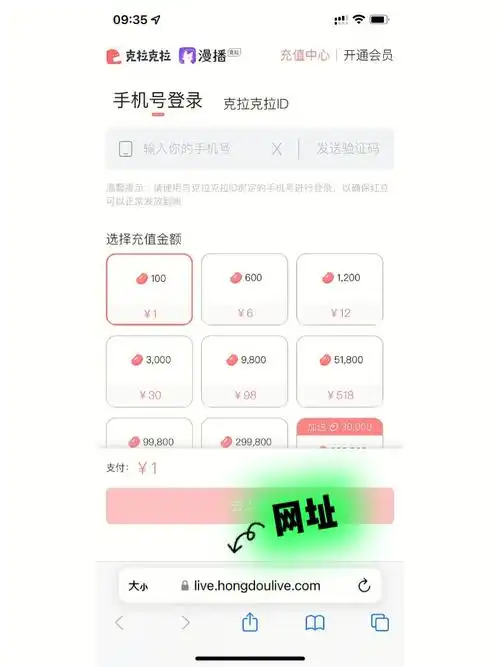 p3是app的充值页面(我截的克拉,跟漫播通用).