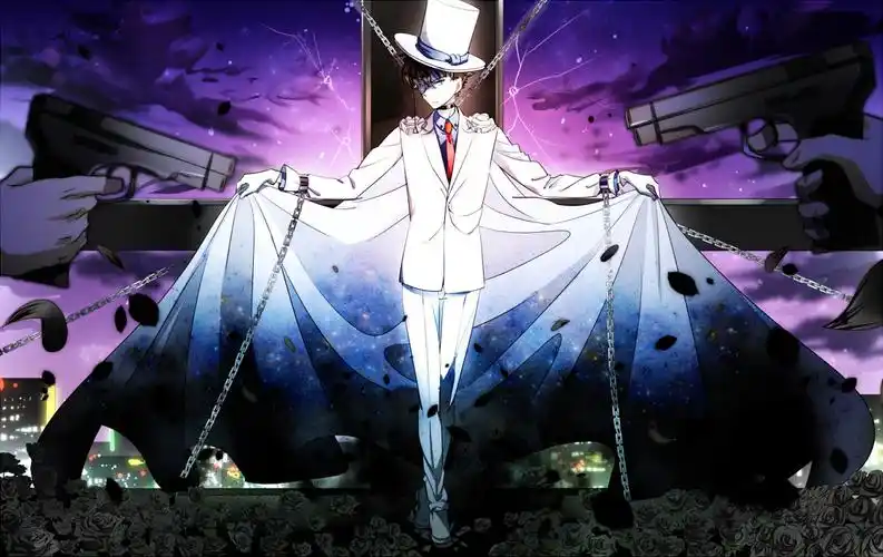 想用来定制电脑包和电脑贴膜有什么横版的怪盗基德壁纸吗