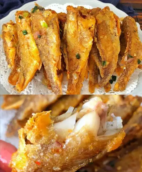 p>双味油酥小黄鱼是以小黄鱼为主要食材,用油炸的方法制作的一种菜品