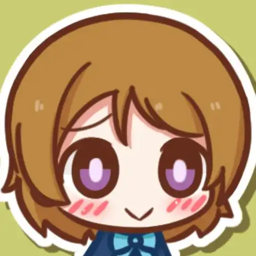 lovelive小泉花阳嘟嘴头像