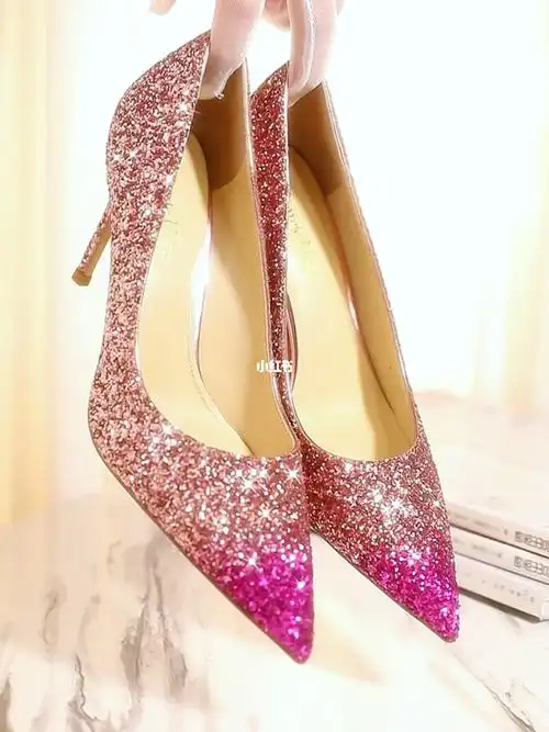 是我的水晶鞋  #婚鞋  #最美婚鞋  #天然水晶