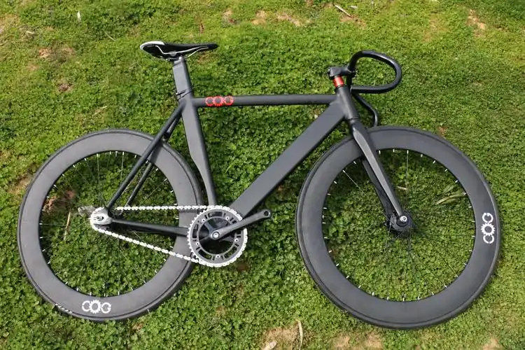 2017黑寡妇cog死飞自行车 外景拍摄-堆糖,美好生活研究所