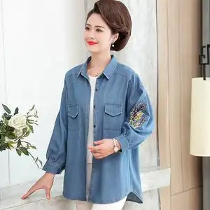 牛仔外套女春厚