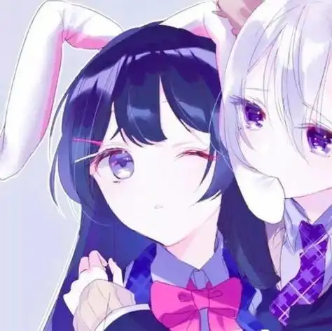 闺蜜头像动漫一紫一蓝 - 搜狗图片搜索