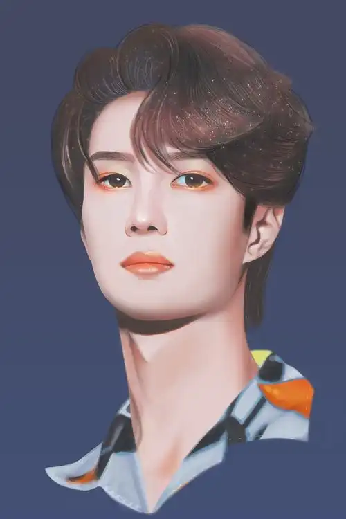 王一博写实头像练习